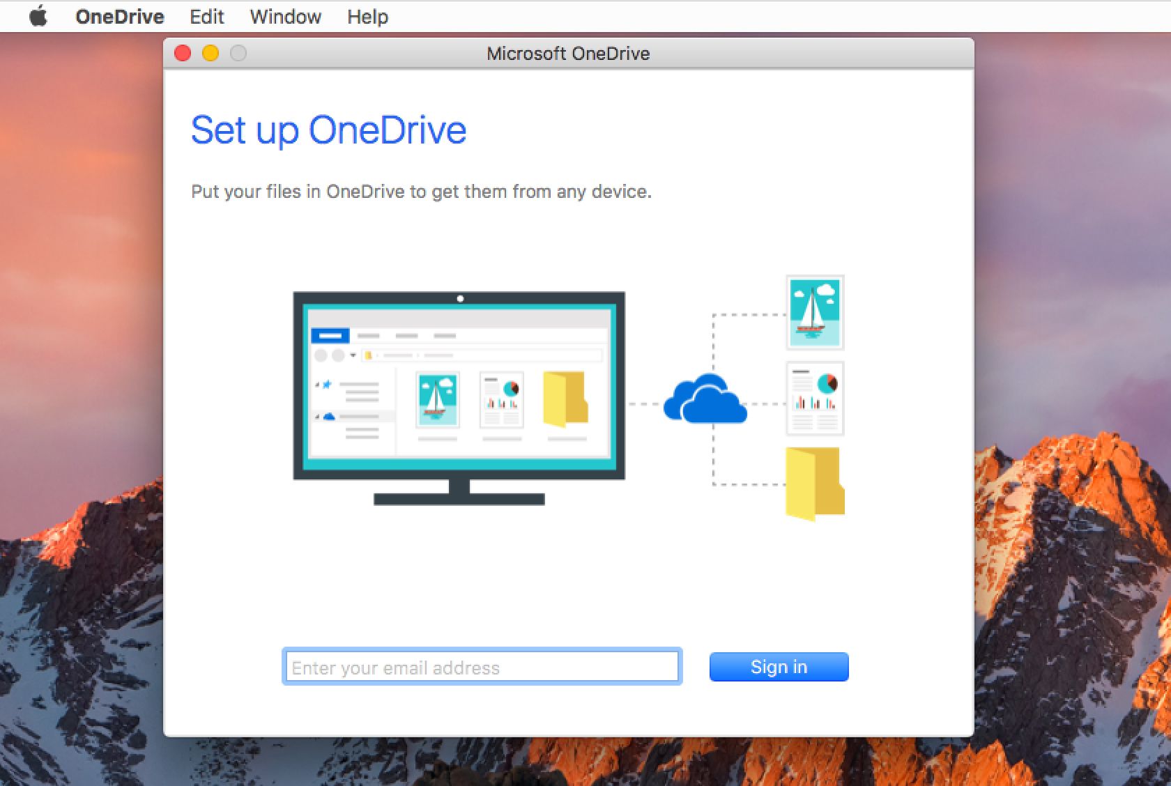 onedrive for business client for mac